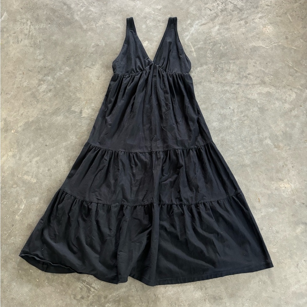 FARM Rio tiered midi dress